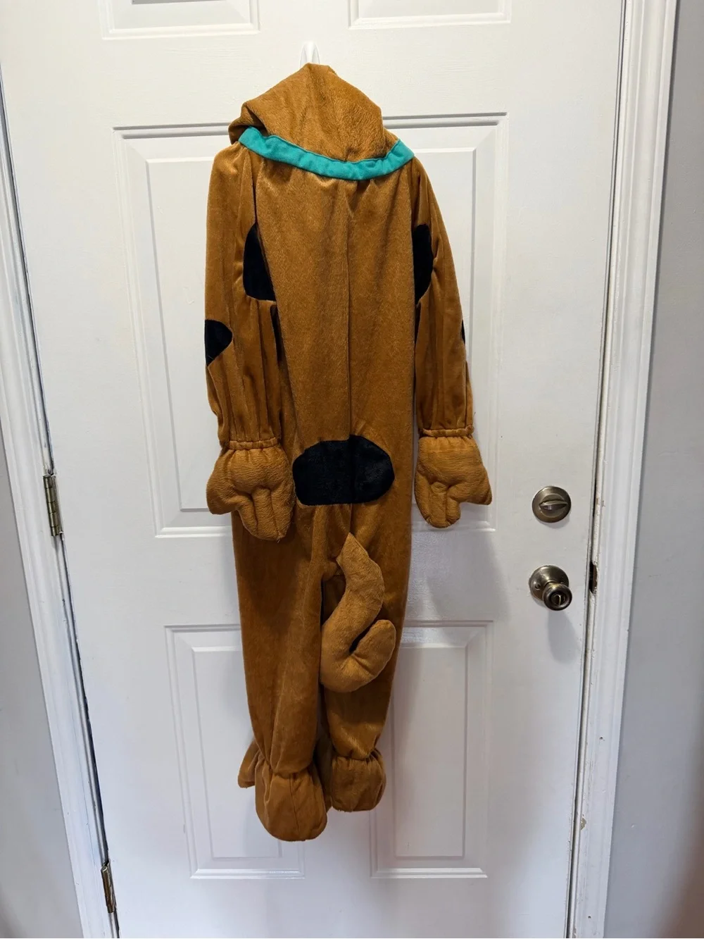 Scooby-Doo Brown Plush Kids Costume - Hooded One-Piece